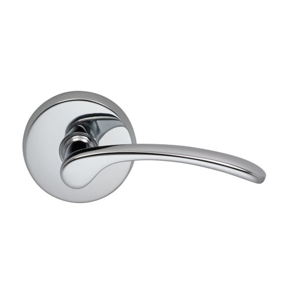 Omnia Lever Privacy 2-3/4" Backset, T Strike, 1-3/4" Doors Bright Chrome 890 890/00C.PR2 - main