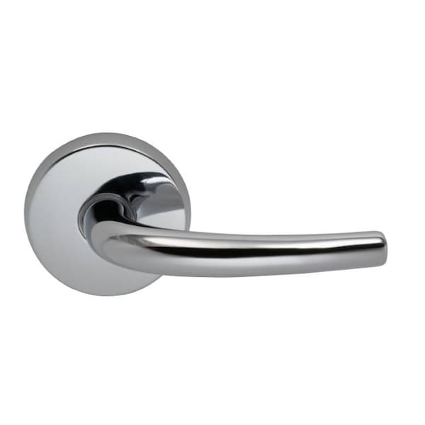 Omnia Lever Priv 2-3/4" BS Full Lip 1-3/8" Doors Bright Chrome 892 892/00AF.PR2