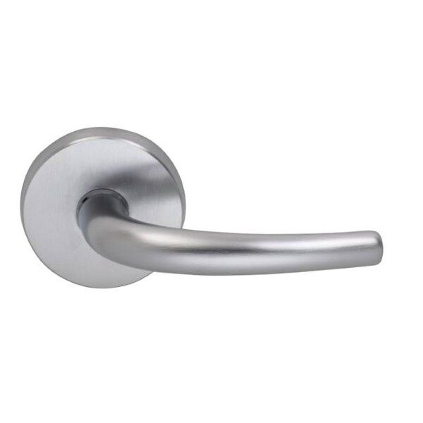 Omnia Lever Priv 2-3/8" BS Full Lip 1-3/4" Doors Satin Chrome 892 892/00BF.PR3