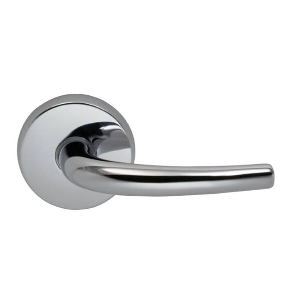 Omnia Lever Pass 2-3/8" BS Full Lip 1-3/8" Doors Bright Chrome 892 892/00F.PA2