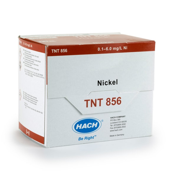 Hach Chemical Co Nickel, TNT+, 0.1-6 Mg/L TNT856
