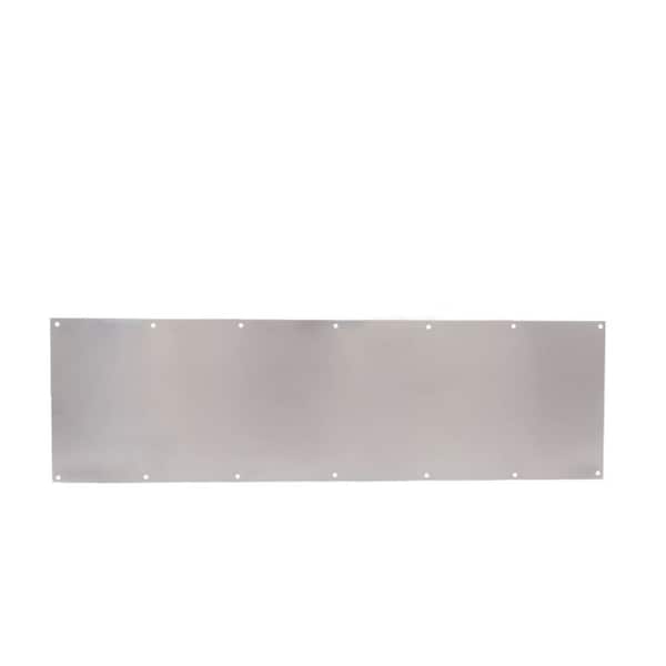 Trimco Kick Plate with Counter Sink Holes Satin Stainless Steel 10"x22" K0050-CSK.630 10X22 - main