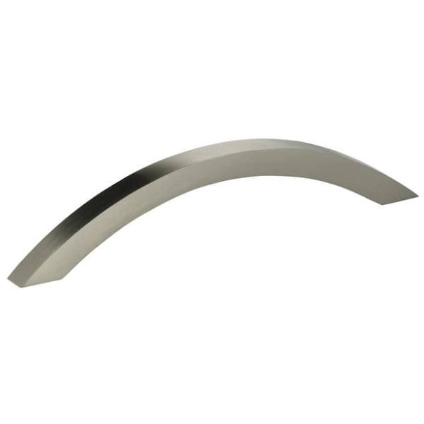 Omnia Center to Center Square Arched Cabinet Pull Satin Nickel 5-1/8" 9007/130.15