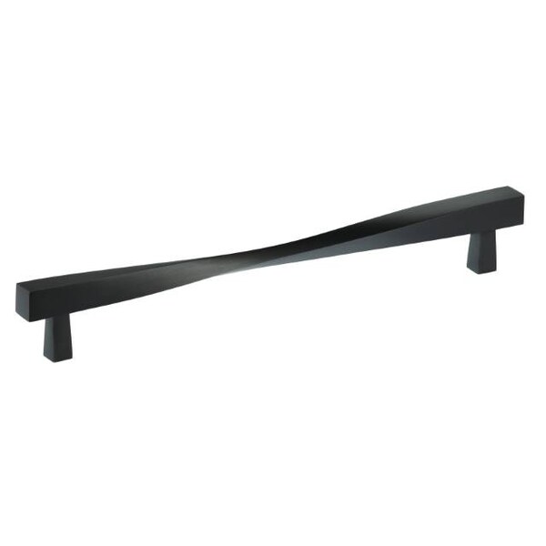 Omnia Center to Center Modern Twisted Cabinet Pull Oil Rubbed Bronze 8-5/8" 9009/220.10B - main