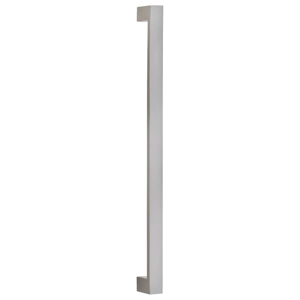 Omnia Center to Center Flat Modern Appliance Door Pull Satin Brass 18" 9024P/457.4