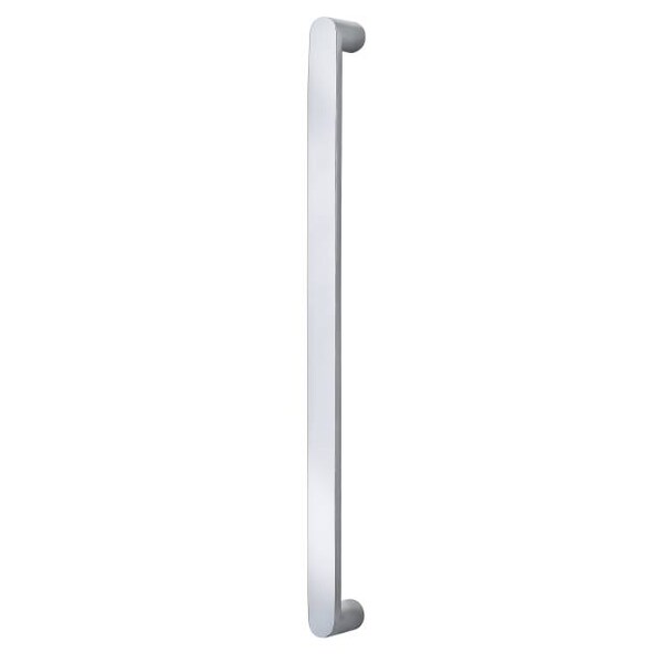 Omnia Center to Center Oval Modern Appliance Door Pull Bright Chrome 18" 9028P/457.26 - main