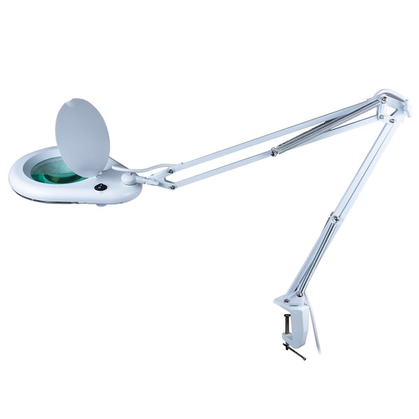 Proskit Magnifier Workbench Lamp, White with Ben 902109 Zoro