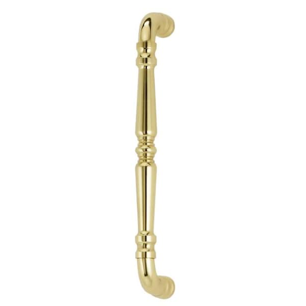 Omnia Center to Center Traditional Cabinet Pull Bright Brass 7" 9030/178.3