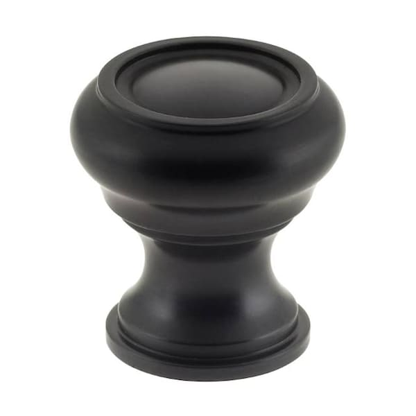 Omnia 1" Traditional Cabinet Knob Oil Rubbed Bronze 9045/25.10B