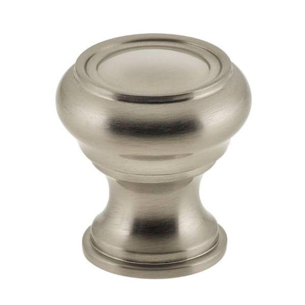 Omnia 1" Traditional Cabinet Knob Satin Nickel 9045/25.15 - main