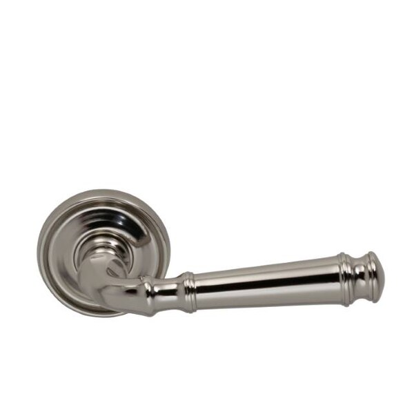 Omnia Lever 2-3/16" Rose Pass 2-3/8" BS T 1-3/8" Doors Bright Nickel 904 904/55.PA14 - main