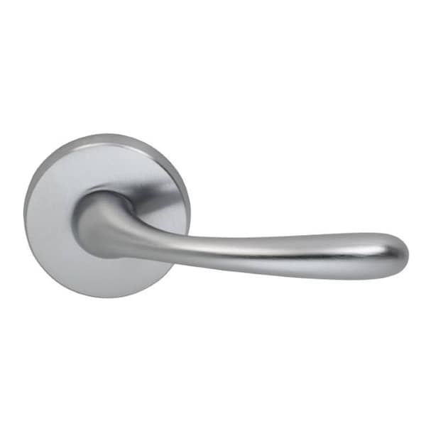 Omnia Lever Priv 2-3/8" BS Full Lip 1-3/4" Doors Satin Chrome 905 905/00BF.PR3