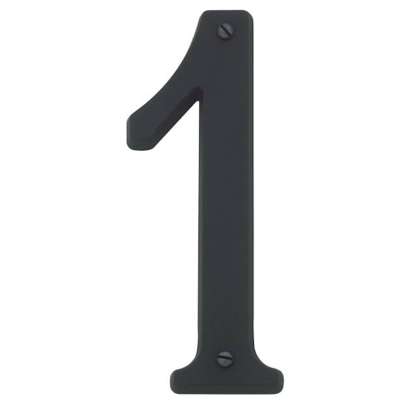 Baldwin Estate Satin Black House Numbers 90671.190.CD