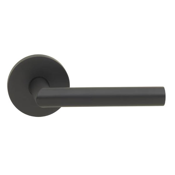 Omnia Lever Modern Rose Pass Lever 2-3/8" BS T Strike Oil Rubbed Bronze 912 912MD/238T.PA10B