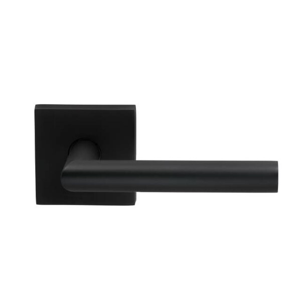 Omnia Lever Square Rose Pass Lever 2-3/4" BS T Strike Oil Rubbed Bronze 912 912SQ/234T.PA10B