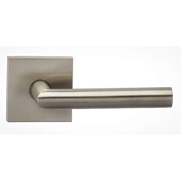 Omnia LVR Square Rose Pass LVR 2-3/8" BS Full Lip Satin Nickel 912 912SQ/238F.PA15