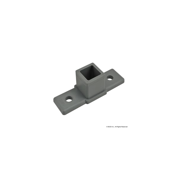 80/20 Base Connector, 90 Deg-Gray 9140 - main