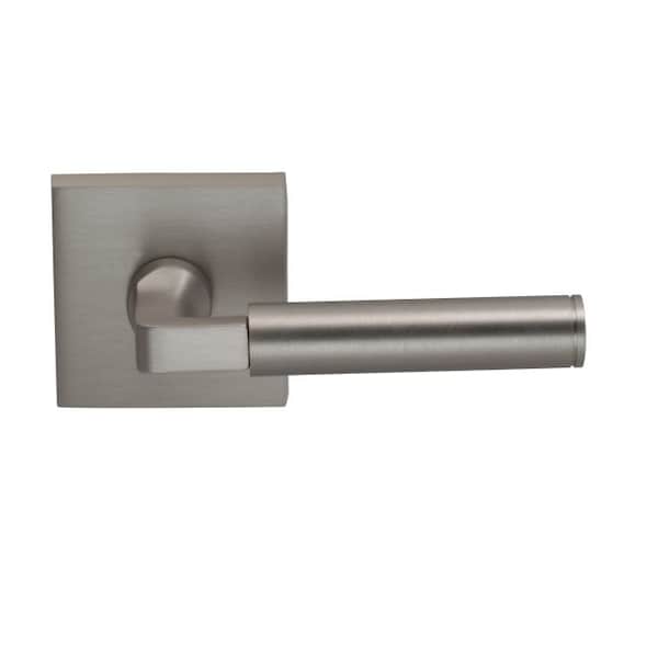Omnia Lever with Square Rose Single Dummy Satin Nickel 914 914S/00.SD15 - main