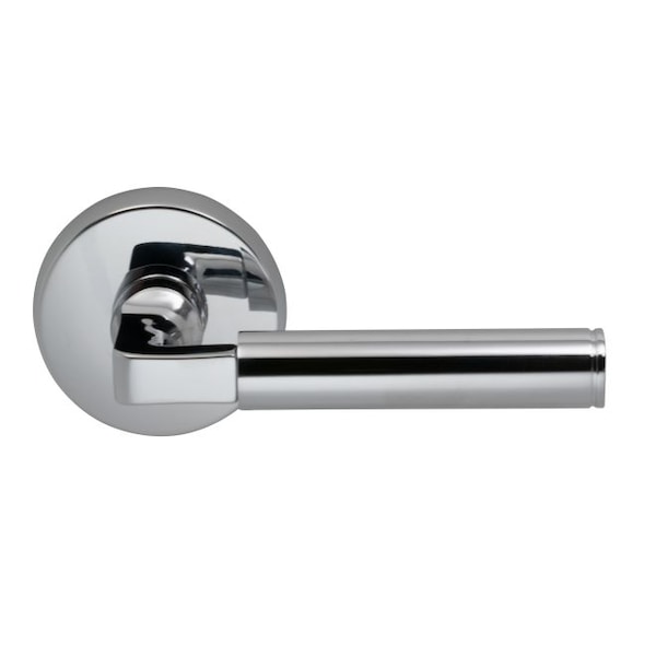 Omnia Lever Pass 2-3/4" BS Full Lip 1-3/8" Doors Bright Chrome 914 914/00AF.PA2