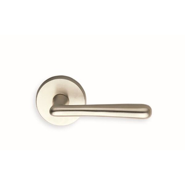 Omnia Lever Pass 2-3/8" BS Full Lip 1-3/4" Doors Satin Nickel 915 915/00BF.PA15