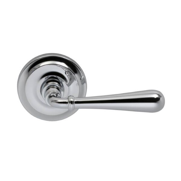 Omnia Lever 2-5/8" Rose Pass 2-3/8" BS T 1-3/8" Doors Bright Chrome 918 918/00.PA2 - main