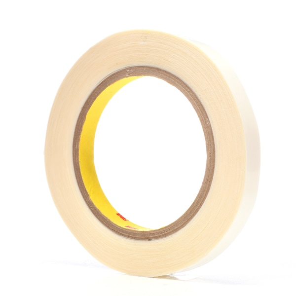 3M Film Tape, 1/2 in W, 36 yd L, 0.5 mil, Polyester Film, Double-Sided, 72 PK 444 - main