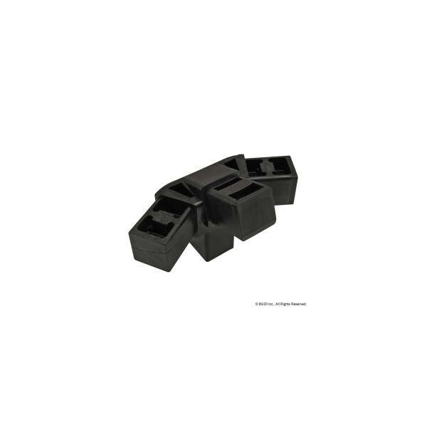 80/20 Hexagon Side Top - Black 9275 - main