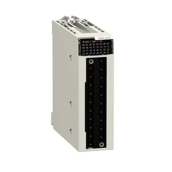 Schneider Electric Analog non isolated high level IO module, Modicon X80, 4 I, 2 O, 0 to 20mA, 4 to 20mA, 10V positive or negative BMXAMM0600 - main