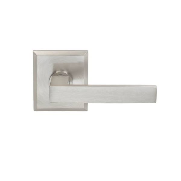 Omnia Rectangular Rose Priv Lever 2-3/4" BS T Strike Satin Nickel 930 930RT/234T.PR15 - main