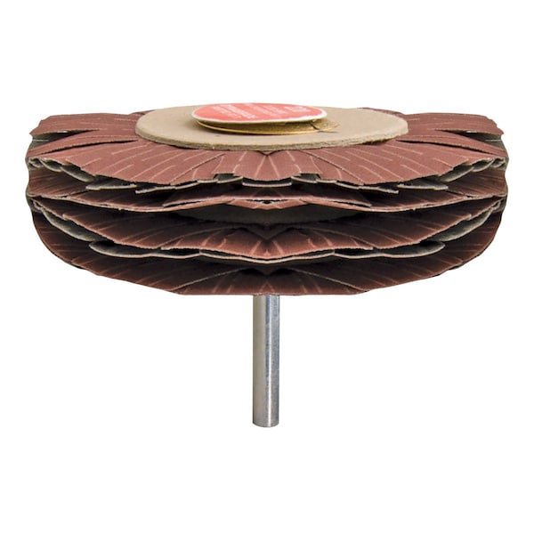 Dynabrade Sanding Star, 4" dia., 320G, AO, Spindle-Mt 93172 - main