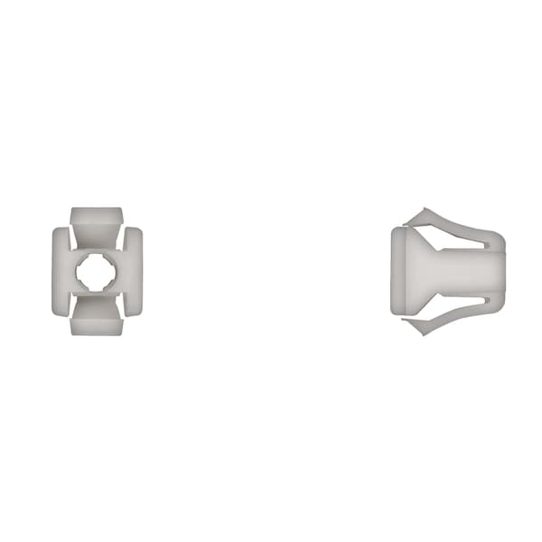 Disco Wht Nyln HeadLght Adj Nuts 1/4-28 Screw Size PK50 9351PK - main