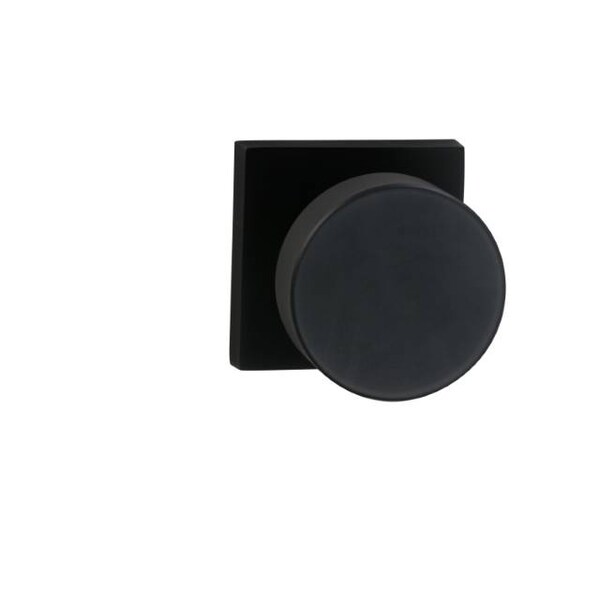 Omnia Square Rose Priv Knob 2-3/8" BS T Strike Oil Rubbed Bronze 935 935SQ/238T.PR10B - main