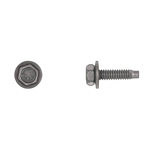 Disco 1/4"-20 Hex Head Cap Screw, Black Phosphate 1 in L 9417PK - main