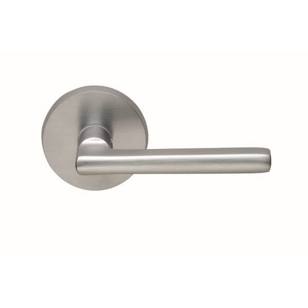 Omnia Lever Pass 2-3/4" BS Full Lip 1-3/8" Doors Satin Chrome 943 943/00AF.PA3 - main