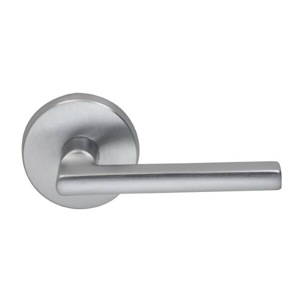 Omnia Lever Priv 2-3/4" BS Full Lip 1-3/8" Doors Satin Chrome 943 943/00AF.PR3 - main