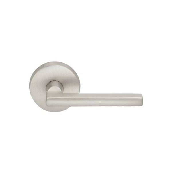 Omnia Lever Pass 2-3/8" BS Full Lip 1-3/8" Doors Satin Nickel 943 943/00F.PA15