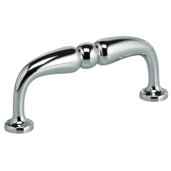 Omnia Center to Center Cabinet Pull Bright Chrome 3" 9431/76.26