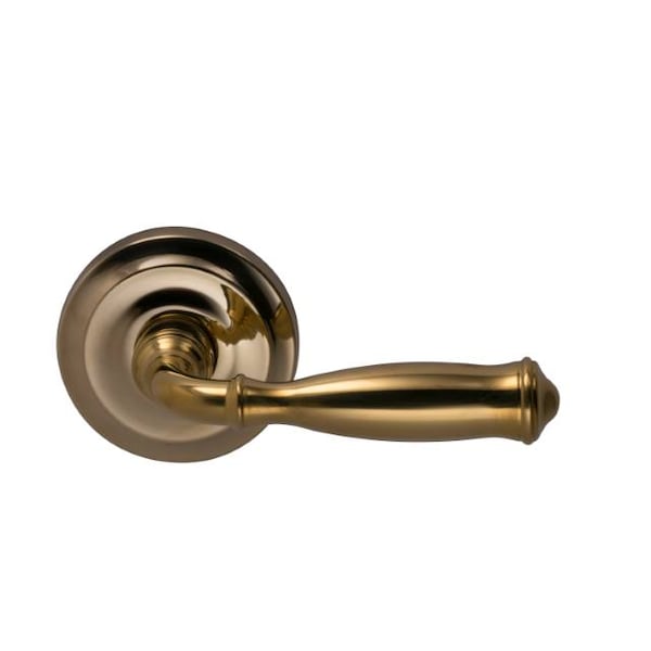 Omnia LVR 2-5/8" Rose Pass 2-3/4" BS T 1-3/4" Doors ULQ Bright Brass 944 944/00C.PA3A