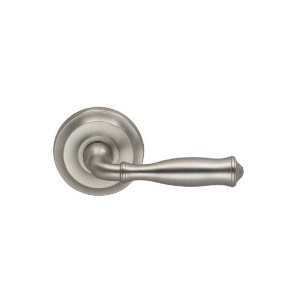 Omnia Lever with 2-5/8" Rose Dummy Pair Satin Nickel 944 944/00.PD15