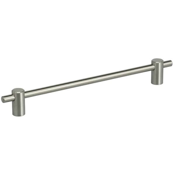 Omnia Center to Center Modern Bar Cabinet Pull Satin Stainless Steel 7-5/8" 9457/192.32D - main