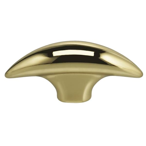 Omnia Arched 1-7/8" Center to Center Cabinet Pull Bright Brass 9461/48.3