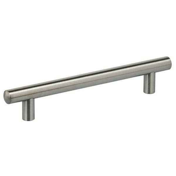 Omnia Center to Center Thick Cabinet Bar Pull Satin Stainless Steel 5" 9465/128.32D - main