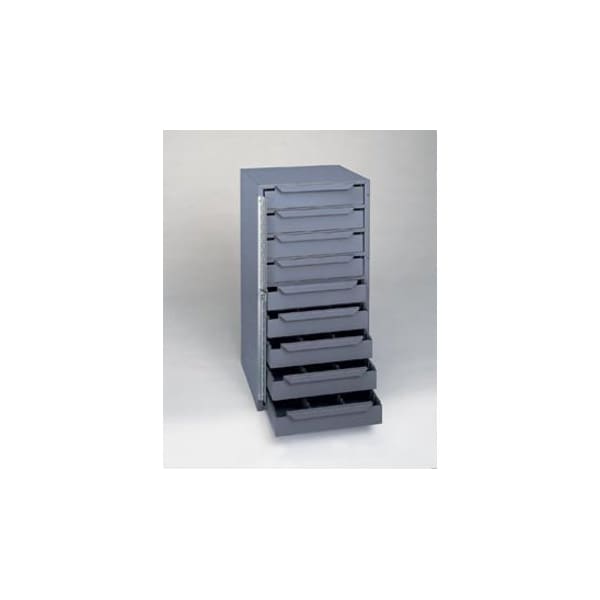Durham 611-95 Storage Cabinet,12-5/8 in W,9 drawers | Zoro.com