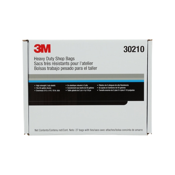 3M Marson Kwikee Heavy-Duty Shop Bags, 3021 30210 - main