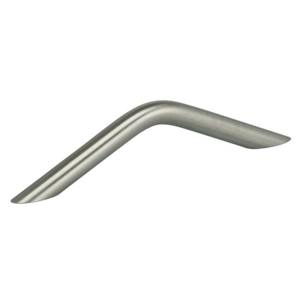 Omnia Center to Center Angled Cabinet Pull Satin Stainless Steel 3-3/4" 9533/96.32D - main