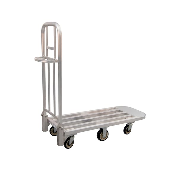 New Age Industrial Utility Cart, Aluminum, 1200 lb Load Capacity, 55-1/4" L, 20" W, 52-3/8" H 95370 - main