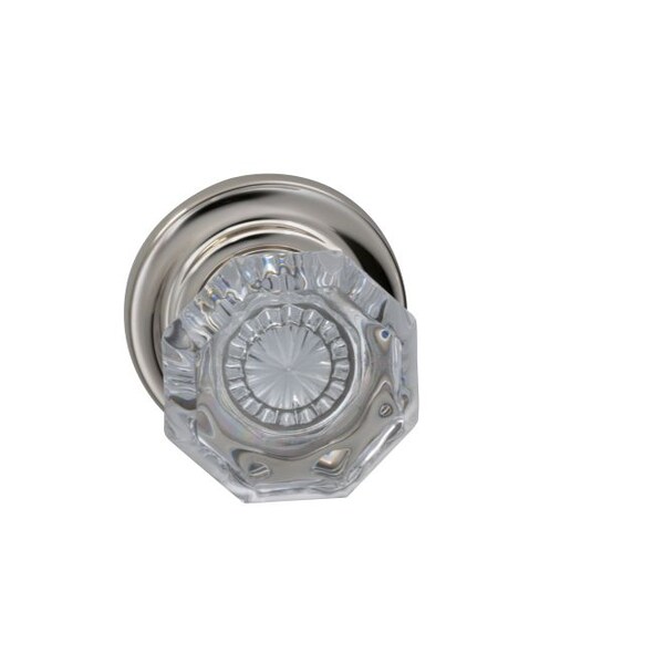 Omnia Single Dummy Knob Bright Nickel 955 with Traditional Rose 955TD/0.SD14 - main