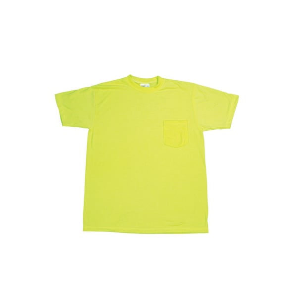 Mutual Industries Durable Flame Retardant T-Shirt, Lime, 3Xlarge 96000-0-106 - main