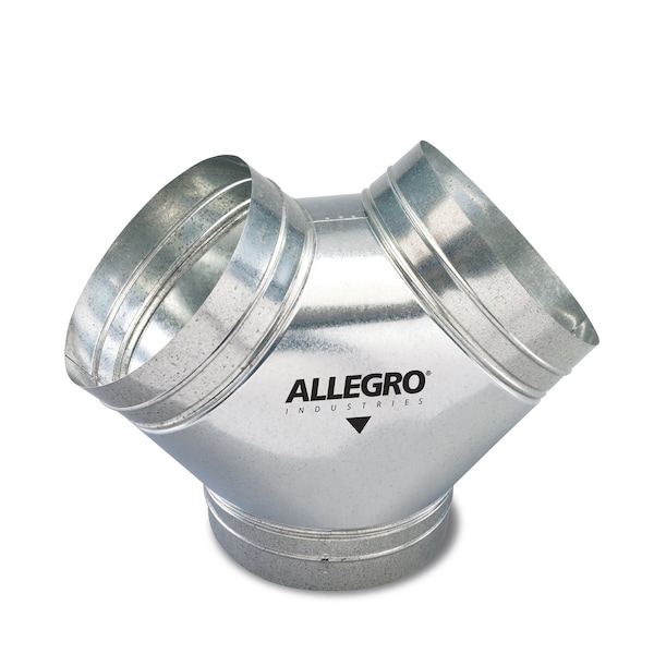 Allegro Industries Diameter Y-Duct Connector, 10.5 lbs, 16 9600-Y - main