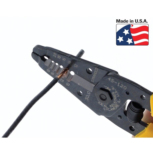 Ideal Electrical T-5 Wire Strippers, 10 - 18 AWG Solid, 12